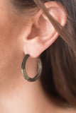 Paparazzi "The BEAST Of The BEAST - Brass" earring Paparazzi Jewelry