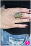 Paparazzi "The Beholder - Green" ring Paparazzi Jewelry