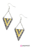Paparazzi "The Bermuda Triangle" earring Paparazzi Jewelry