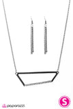 Paparazzi "The Big Dipper" Black Necklace & Earring Set Paparazzi Jewelry