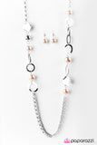 Paparazzi "The Big Time" Brown  Necklace & Earring Set Paparazzi Jewelry