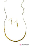 Paparazzi "The Bold and The Beautiful - Brass" necklace Paparazzi Jewelry