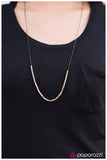 Paparazzi "The Bold and The Beautiful - Brass" necklace Paparazzi Jewelry