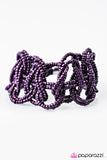 Paparazzi "The BRAID and the Bold" Purple Bracelet Paparazzi Jewelry