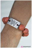 Paparazzi "The Butterfly Effect" Orange Bracelet Paparazzi Jewelry