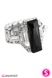 Paparazzi "The Cadillac" Black Ring Paparazzi Jewelry