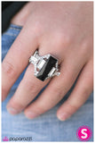 Paparazzi "The Cadillac" Black Ring Paparazzi Jewelry