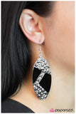 Paparazzi "The Coast Is Clear! - Black" earring Paparazzi Jewelry