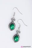 Paparazzi "The Color Of Money" Green Earrings Paparazzi Jewelry
