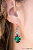 Paparazzi "The Color Of Money" Green Earrings Paparazzi Jewelry