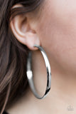 Paparazzi "The Comeback Kid - Silver" Earrings Paparazzi Jewelry