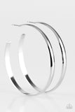 Paparazzi "The Comeback Kid - Silver" Earrings Paparazzi Jewelry
