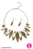 Paparazzi "The Congo -Brass" necklace Paparazzi Jewelry