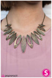 Paparazzi "The Congo -Brass" necklace Paparazzi Jewelry
