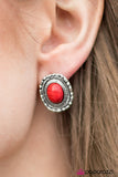 Paparazzi "The Country Life" Red Earrings Paparazzi Jewelry