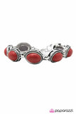 Paparazzi "The Cowgirl Way - Red" bracelet Paparazzi Jewelry