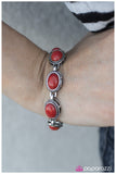 Paparazzi "The Cowgirl Way - Red" bracelet Paparazzi Jewelry