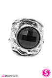 Paparazzi "The Dark Side" Black Ring Paparazzi Jewelry