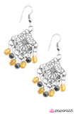 Paparazzi "The Dreamer" Yellow Earrings Paparazzi Jewelry