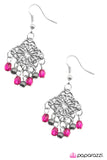 Paparazzi "The Dreamer - Pink" earring Paparazzi Jewelry