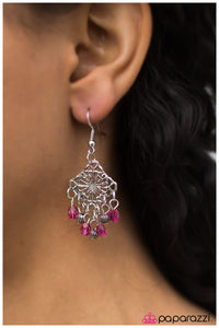 Paparazzi "The Dreamer - Pink" earring Paparazzi Jewelry