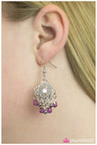 Paparazzi "The Dreamer - Purple" earring Paparazzi Jewelry