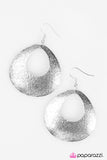 Paparazzi "The DRIP Tide" Silver Earrings Paparazzi Jewelry