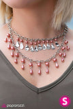 Paparazzi "The Drop Top - Pink" Necklace & Earring Set Paparazzi Jewelry