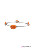 Paparazzi "The Dry Lands" Orange Bracelet Paparazzi Jewelry