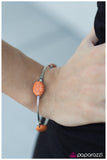 Paparazzi "The Dry Lands" Orange Bracelet Paparazzi Jewelry