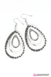 Paparazzi "The Drylands" Silver Earrings Paparazzi Jewelry