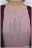 Paparazzi "The Elitist - Silver" necklace Paparazzi Jewelry