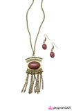Paparazzi "The Empress - Red" necklace Paparazzi Jewelry