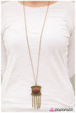 Paparazzi "The Empress - Red" necklace Paparazzi Jewelry
