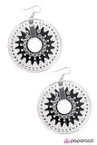 Paparazzi "The Essence of Radiance - Black" earring Paparazzi Jewelry