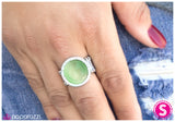Paparazzi "The Eye Of the Beholder - Green" ring Paparazzi Jewelry