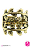 Paparazzi "The Falling Leaves  - Brass" ring Paparazzi Jewelry