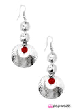 Paparazzi "The Fast Lane" Red Earrings Paparazzi Jewelry