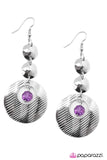 Paparazzi "The Fast Lane" Purple Earrings Paparazzi Jewelry