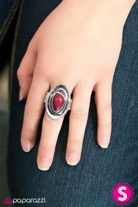 Paparazzi "The Final Frontier" Pink Ring Paparazzi Jewelry