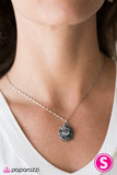 Paparazzi "The First Edition" Silver Necklace & Earring Set Paparazzi Jewelry