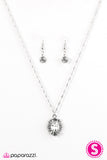 Paparazzi "The First Edition - White" necklace Paparazzi Jewelry
