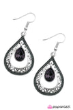 Paparazzi "The First Kiss - Purple" earring Paparazzi Jewelry