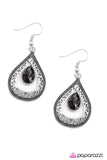 Paparazzi "The First Kiss - Silver" earring Paparazzi Jewelry