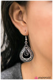 Paparazzi "The First Kiss - Silver" earring Paparazzi Jewelry