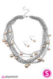 Paparazzi "The First Lady - Brown " necklace Paparazzi Jewelry