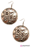 Paparazzi "The FLORAL Of The Story Is...- Copper" earring Paparazzi Jewelry
