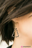 Paparazzi "The French Open - Gold" earring Paparazzi Jewelry