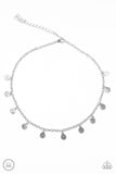 Paparazzi "The FRINGE Zone - Silver" necklace Paparazzi Jewelry