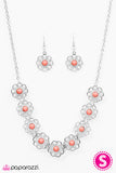 Paparazzi "The Garden Life - Orange" necklace Paparazzi Jewelry